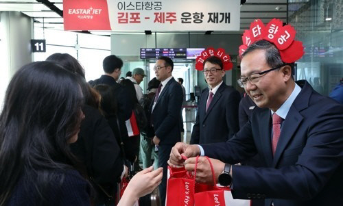 조중석 이스타항공 대표.<연합뉴스 자료사진>